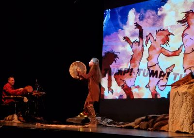 Représentation de l'Enfant Autre à Montalieu Vercieu - Isabelle danse