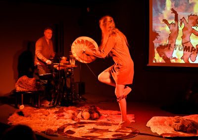 Représentation de l'Enfant Autre au Musée des Merveilles de Tende - Danse et percussions